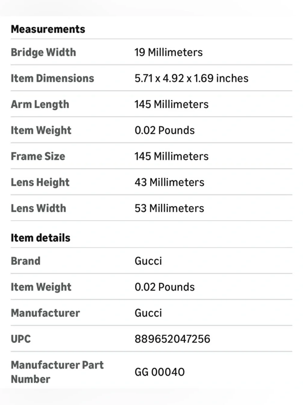 Gucci 00040 004
